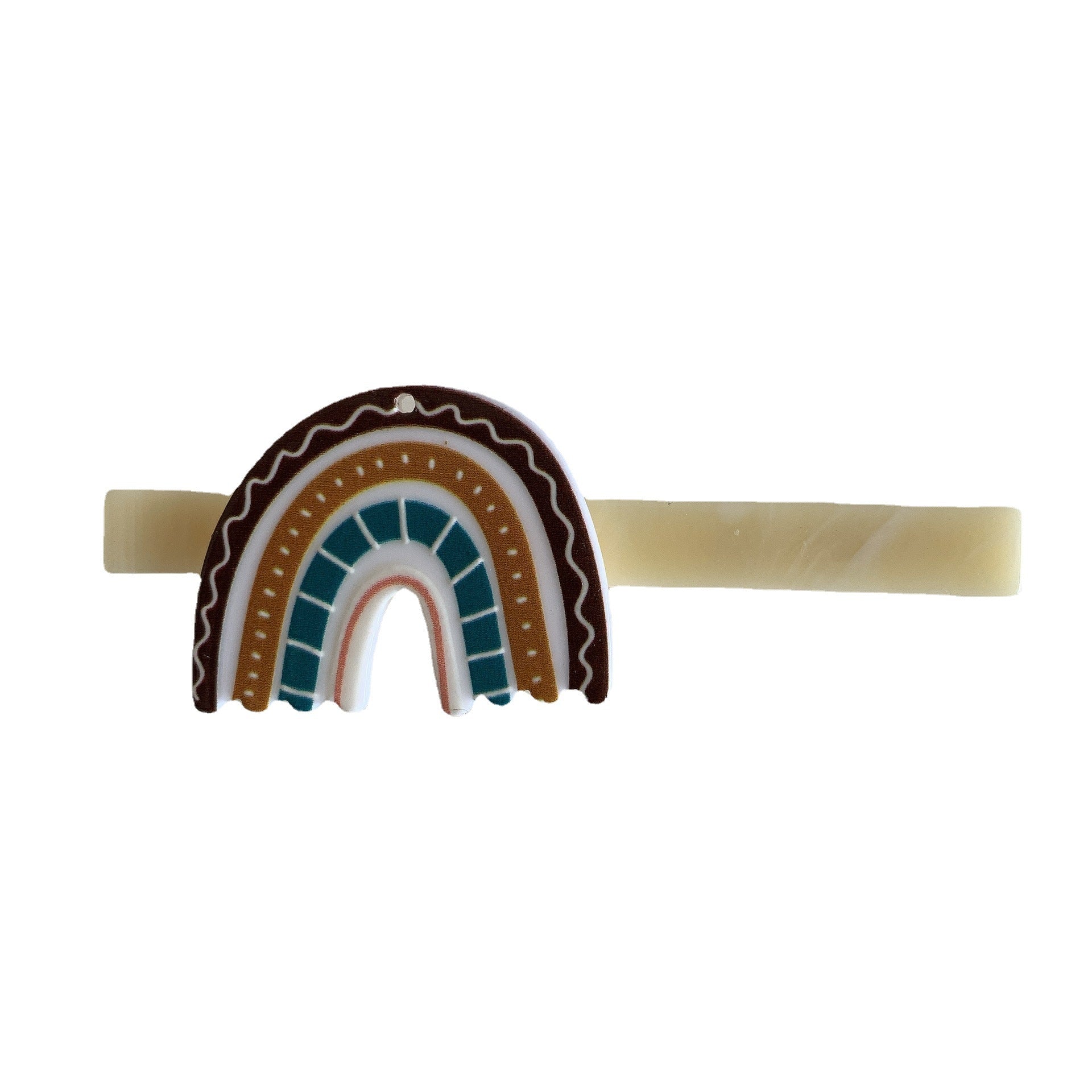 Wholesale Rainbow Cloud Acetate Hair Clips